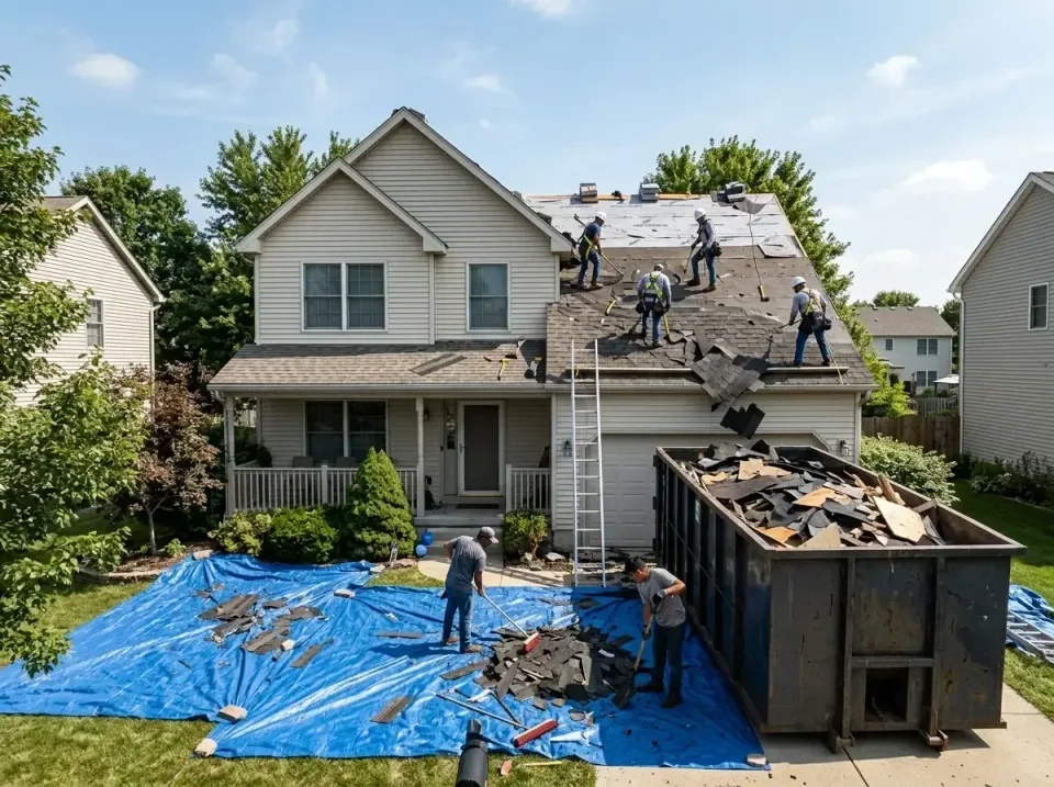 roof-replacement-debris-remova-004 — frequently asked questions, Cheapest Dumpster Rentals in South Vacherie, LA